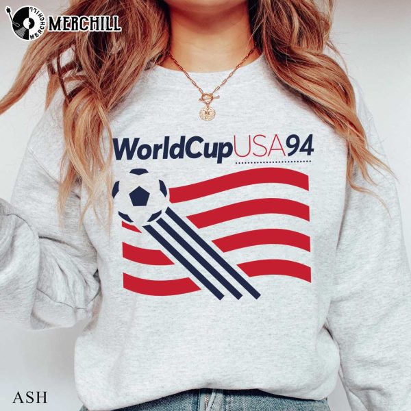 Vingtage USA World Cup Shirt 94 Gift for Soccer Lover