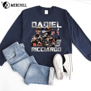 Vintage Daniel Ricciardo 3 T Shirt 90s Style Danny Ric Shirt 3