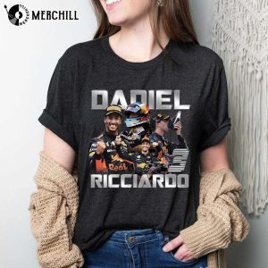 Vintage Daniel Ricciardo 3 T Shirt 90s Style Danny Ric Shirt