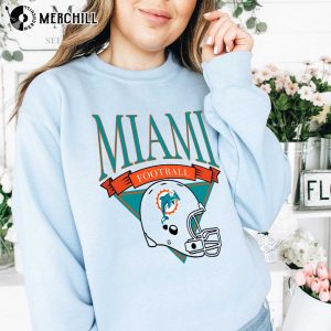 Vintage Dolphin Football Shirt Miami Dolphins Fan Gifts 2