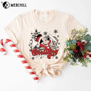 Vintage Happy Christening Mickey Mouse Shirt Mickey Christmas Shirt Gifts for Disney Lovers 4