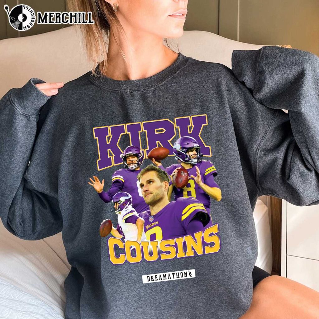 Vintage Kirk Cousins Shirt Minnesota Vikings Shirt Gifts for Vikings ...