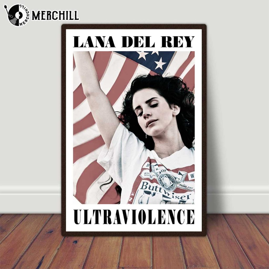 Vintage Lana Del Rey Ultraviolence Poster
