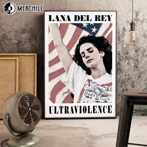 Vintage Lana Del Rey Ultraviolence Poster Lana Del Rey Gift Ideas 4