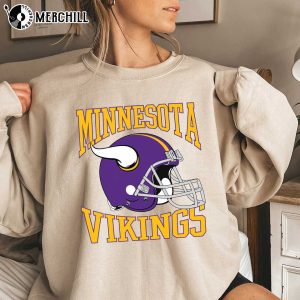 Vintage Vikings Shirts Minnesota Vikings Long Sleeve Gifts for Vikings Fans 3