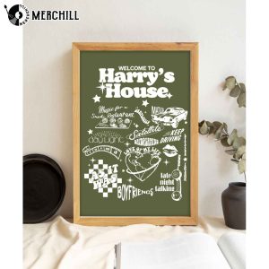Welcome to Harrys House Album Poster Harry Styles Fan Gifts 3