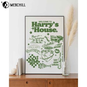 Welcome to Harry’s House Album Poster Harry Styles Fan Gifts