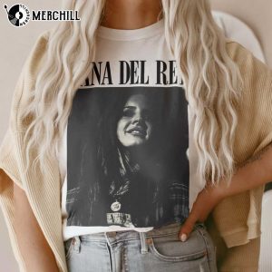 White Lana Del Rey Tshirt Gifts for Lana Del Rey Fans