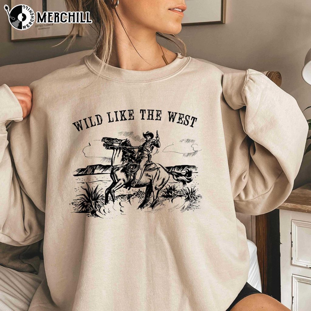 Western Cowboy Cowgirl T Shirt Gift
