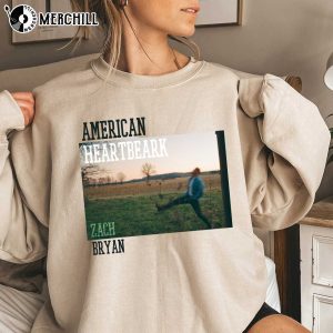 Zach Bryan American Heartbreak Album Cover Shirt Gift For Fans of Zach Bryan 3