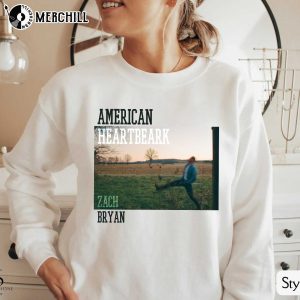 Zach Bryan American Heartbreak Album Cover Shirt Gift For Fans of Zach Bryan 4