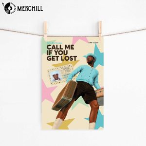Call Me If You Get Lost Tyler The Creator Room Decor Gift for Fans 3