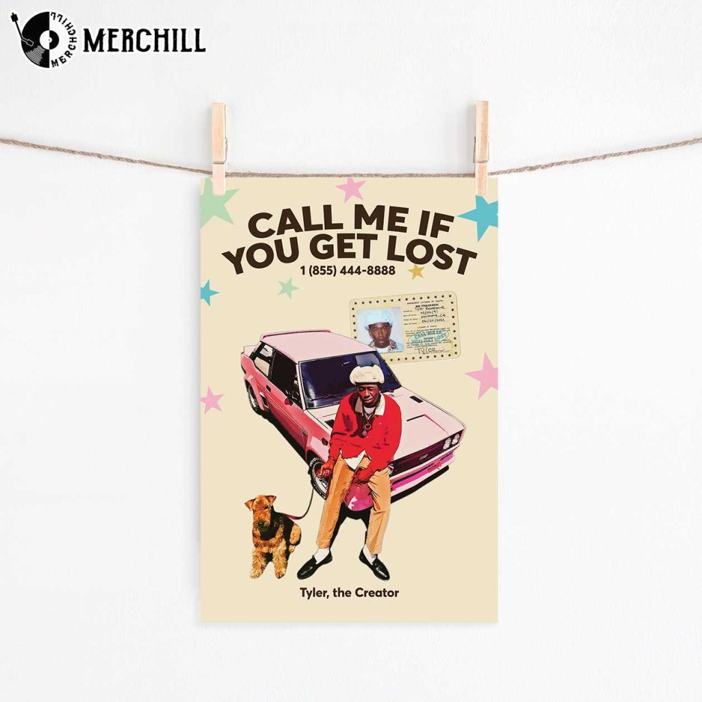 Call Me If You Get Lost Tyler The Creator Tour Poster Gifts For Tyler ...