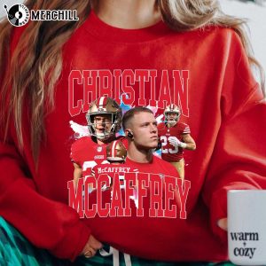 Christian McCaffrey Black 49ers Shirt San Francisco 49ers Gifts for Him 4