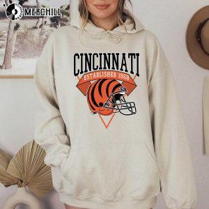 Cincinnati Est. 1968 Vintage Cincinnati Bengals Shirt Gift for Fans 3