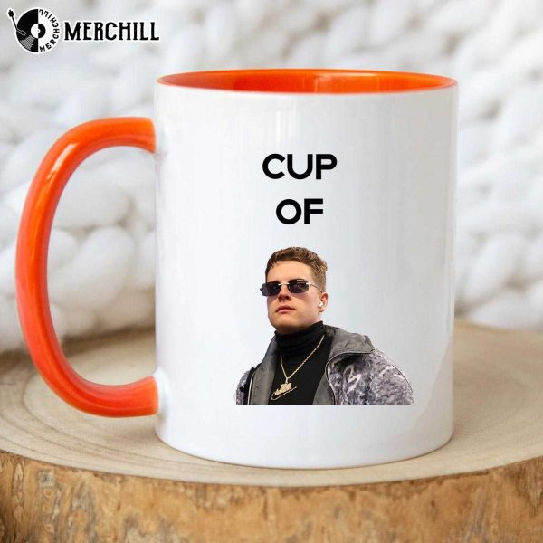 Cup of Joe Burrow Mug Cincinnati Bengals Gift Ideas