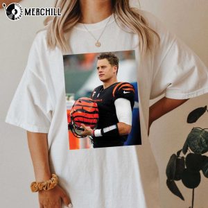 Cool Joe Burrow Tee Funny Cincinnati Bengals Shirts - Happy Place for Music  Lovers