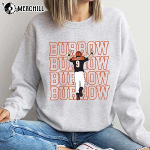 Joe Burrow Women’s Shirt Cincinnati Bengals Hooded Sweatshirt