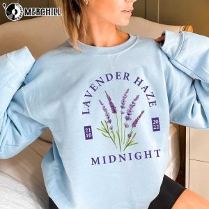 Lavender Haze Midnight Taylor Swift White T Shirt Gift for Swiftie