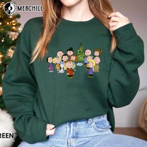 Peanuts Characters Shirts Snoopy Charlie Brown Christmas Gifts
