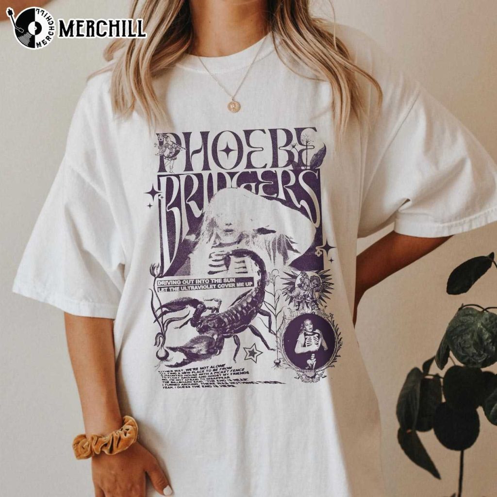 Phoebe Bridgers Tour Merch Skeleton Sweatshirt - Happy Place for Music ...