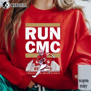 Run CMC 49ers Womens Long Sleeve Shirt 49ers Gifts for Her 4