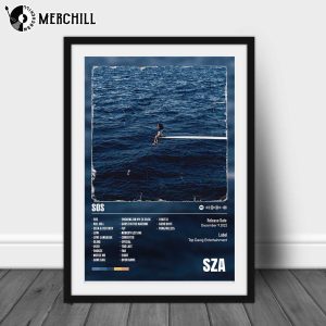 SOS Songs SZA Album Poster Gift for Fans