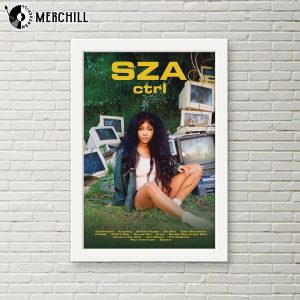 SZA Ctrl Poster Tracklist Gift for SZA Fans 4