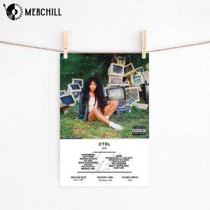 SZA Poster Ctrl Album Cover Gift for SZA Fans