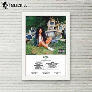 SZA Poster Ctrl Album Cover Gift for SZA Fans 4