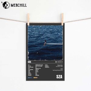 SZA SOS Poster Tracklist Album 2022 Gift