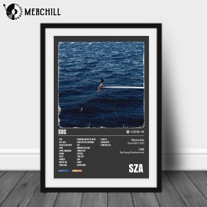 SZA SOS Poster Tracklist Album 2022 Gift