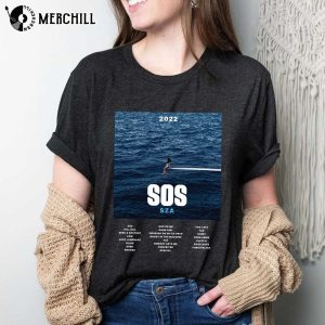 SZA SOS Tracklist SZA Sweatshirt New Album Gift for Fans 3