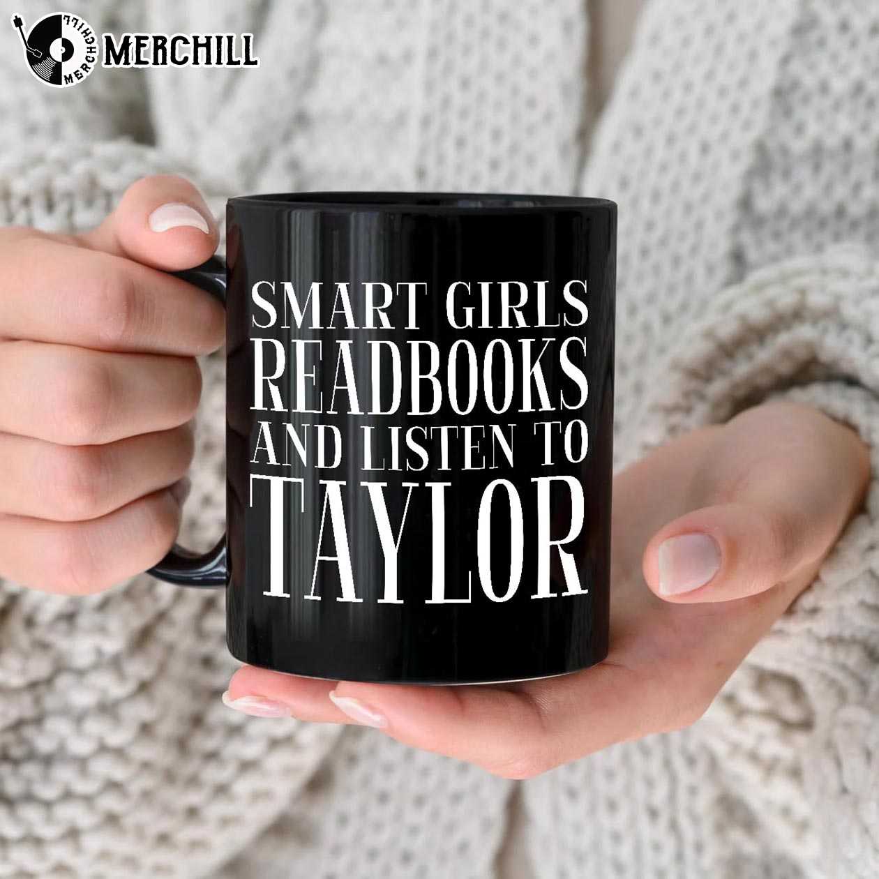 Smart Girls Read Books and Listen to Taylor Swiftie Mug Gifts for a Taylor  Swift Fan - Happy Place for Music Lovers