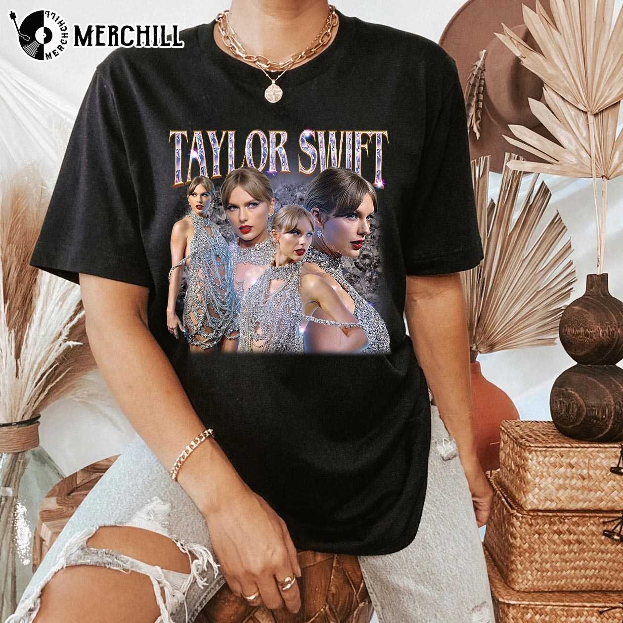 Swift Concert T Shirt Best Gifts for Taylor - Happy Place for Music Lovers