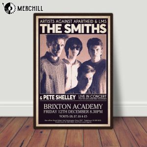 The Smiths Concert Poster Gift for Fans The Queen Is Dead