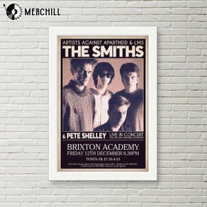 The Smiths Concert Poster Gift for Fans The Queen Is Dead