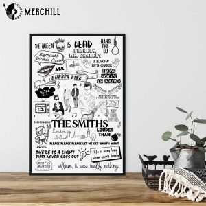 The Smiths Poster The Queen Is Dead Meat Is Murder Songs 4