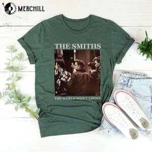 The World Wont Listen The Smiths Band Tee Gifts 4