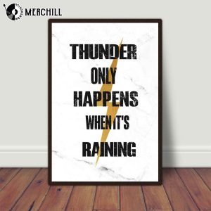Thunder Only Happens When Its Raining Stevie Nicks Poster Fleetwood Mac Gift Ideas 3