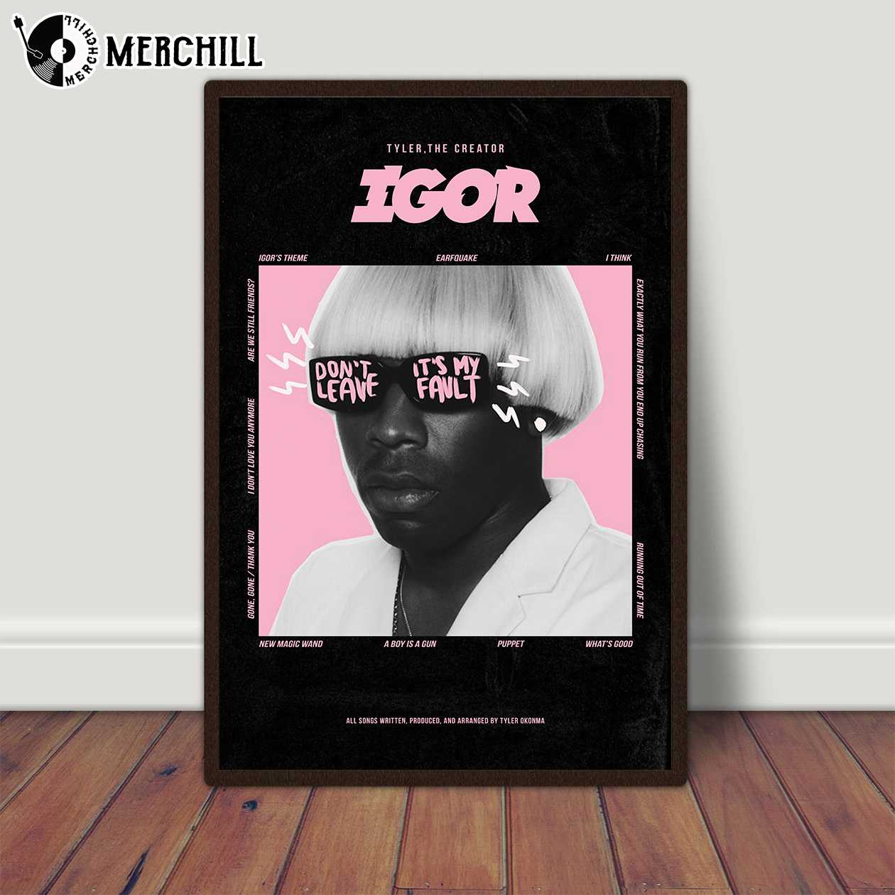 Tyler The Creator 'IGOR' Tracklist Poster