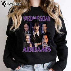 Vintage Wednesday Addams Sweatshirt Gift for Addams Family Fans 2