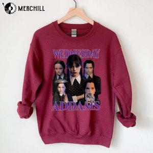Vintage Wednesday Addams Sweatshirt Gift for Addams Family Fans 4