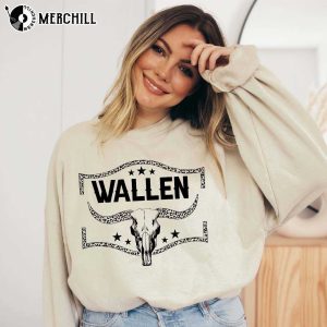 Wallen Western Bullhead Women Morgan Wallen Sweatshirt Country Music Gift 3
