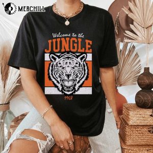 Welcome to The Jungle 1968 Cincinnati Bengals Long Sleeve Shirt