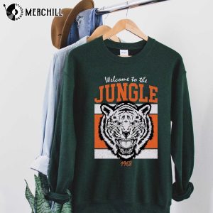 Welcome to The Jungle 1968 Cincinnati Bengals Long Sleeve Shirt 3
