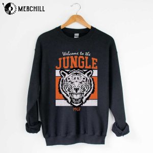 Welcome to The Jungle 1968 Cincinnati Bengals Long Sleeve Shirt 4