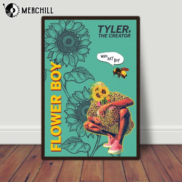 Who Dat Boy Flower Boy Tyler The Creator Album Poster Gift for Fans