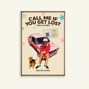 Tyler The Creator Poster Call Me If You Get Lost Album Cover