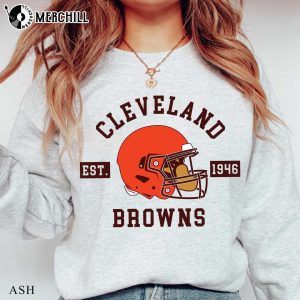 Cleveland Browns Est. 1946 Vintage Browns Shirt Cleveland Browns Gift 3